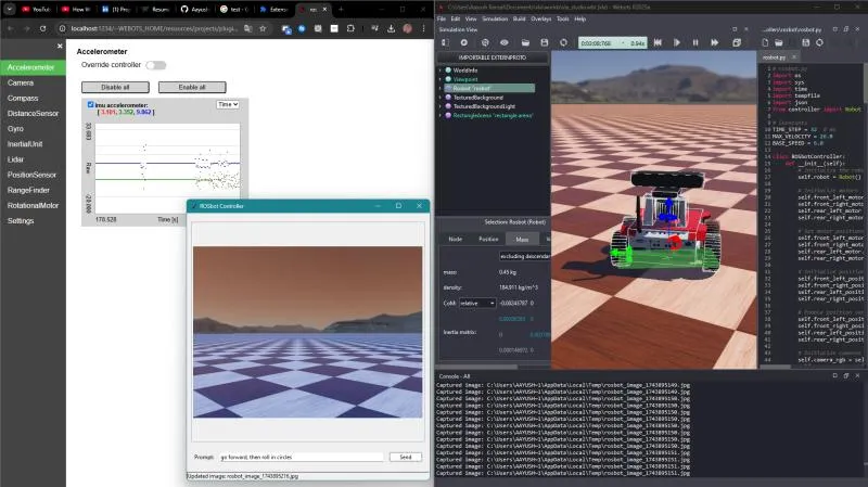 Vision Language Action AI Model and Simulation